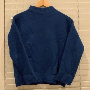Massimo dutti coral blue sweater